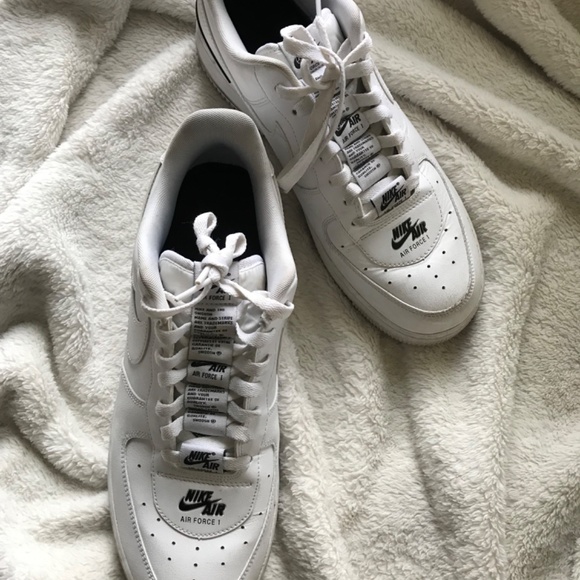 Nike Air Force 1 Low Double Air Low White Black - Picture 4 of 4